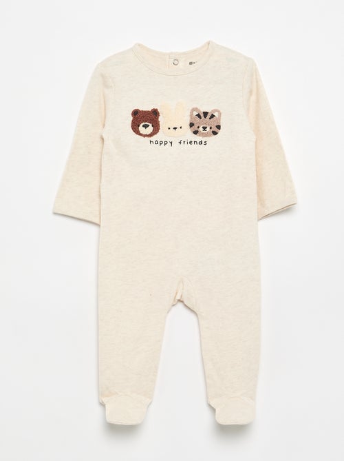 Pyjama dors bien en jersey de coton - Kiabi Pyjama dors bien en jersey de coton - Kiabi