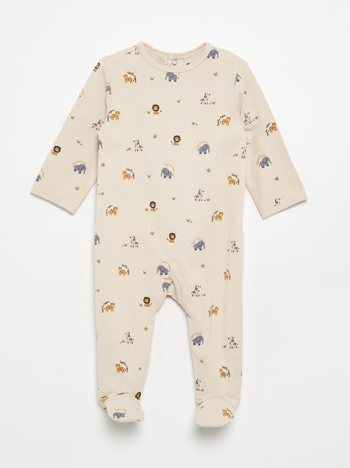 Pyjama dors bien en jersey de coton - Kiabi Pyjama dors bien en jersey de coton - Kiabi