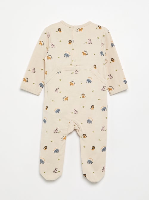 Pyjama dors bien en jersey de coton - Kiabi Pyjama dors bien en jersey de coton - Kiabi