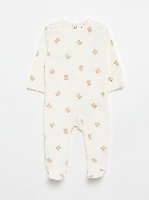 Pyjama dors bien en jersey de coton - Kiabi Pyjama dors bien en jersey de coton - Kiabi