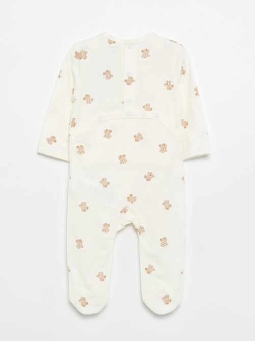 Pyjama dors bien en jersey de coton - Kiabi Pyjama dors bien en jersey de coton - Kiabi