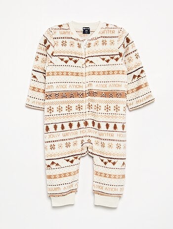 Pyjama dors bien en polaire