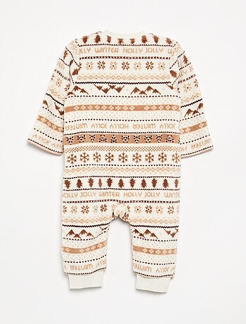 Pyjama dors bien en polaire