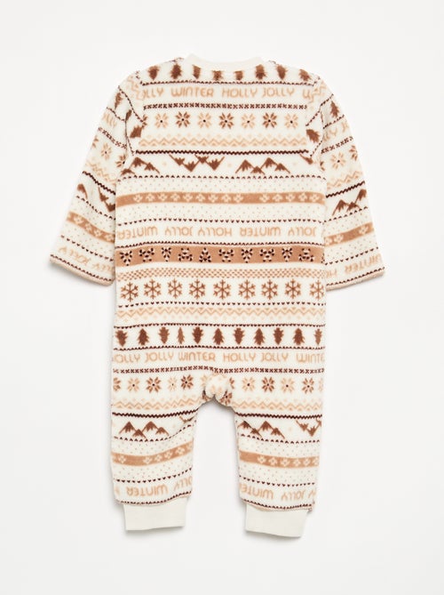 Pyjama dors bien en polaire - Kiabi Pyjama dors bien en polaire - Kiabi