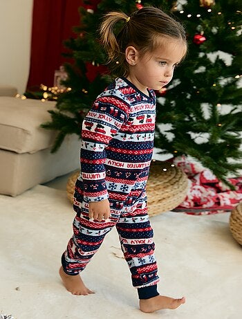 Pyjama dors bien en polaire