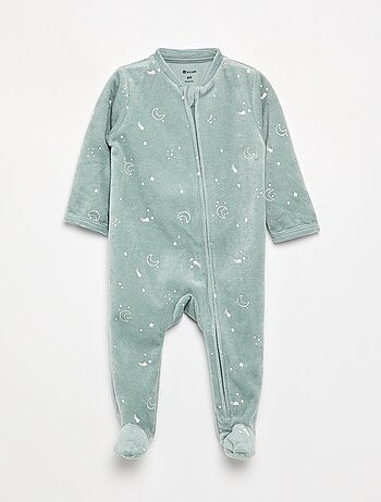 Pyjama dors bien en velours