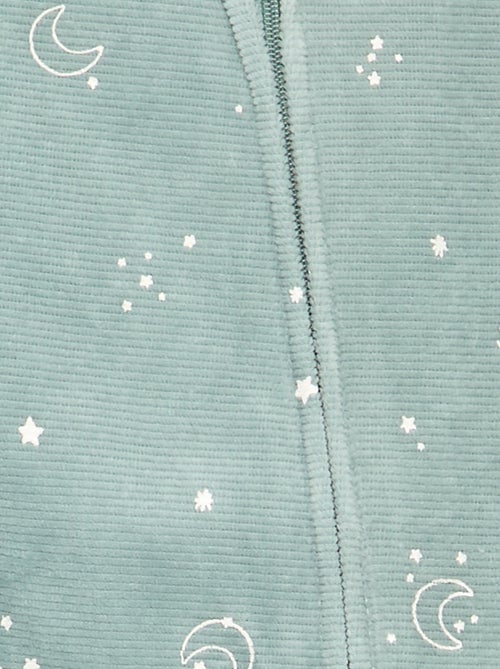 Pyjama dors bien en velours - Kiabi