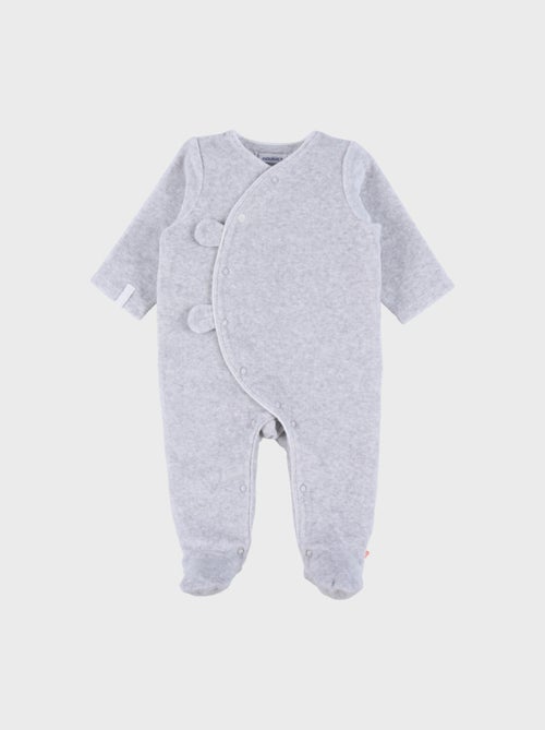 Pyjama dors-bien en velours chiné Noukie's - Kiabi