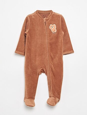 Pyjama dors bien en velours