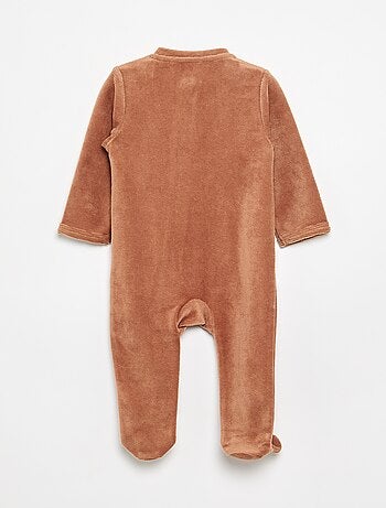 Pyjama dors bien en velours