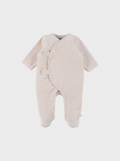 Pyjama dors-bien en velours Noukie's - Kiabi