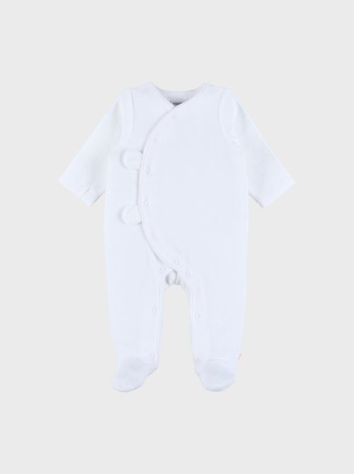 Pyjama dors-bien en velours Noukie's - Kiabi