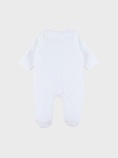 Pyjama dors-bien en velours Noukie's - Kiabi