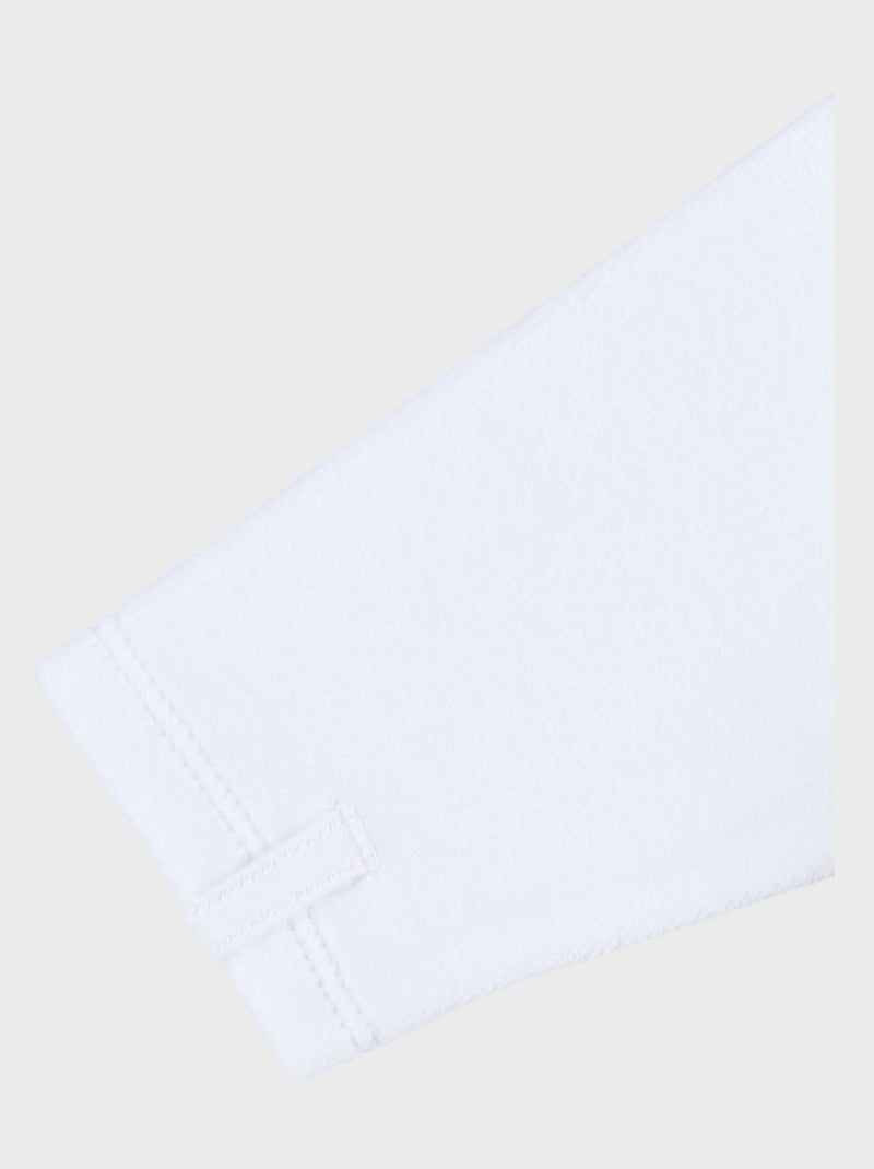 Pyjama dors-bien en velours Noukie's Blanc - Kiabi