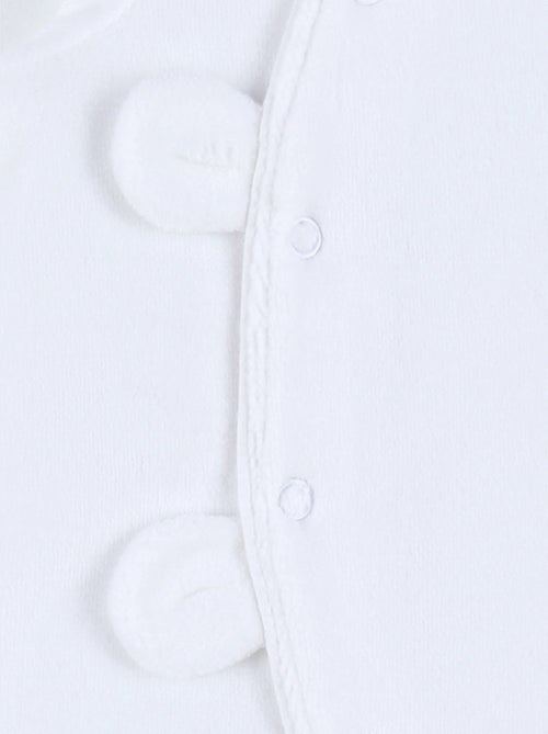 Pyjama dors-bien en velours Noukie's - Kiabi