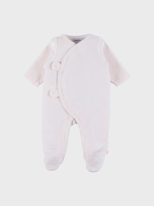 Pyjama dors-bien en velours Noukie's - Kiabi