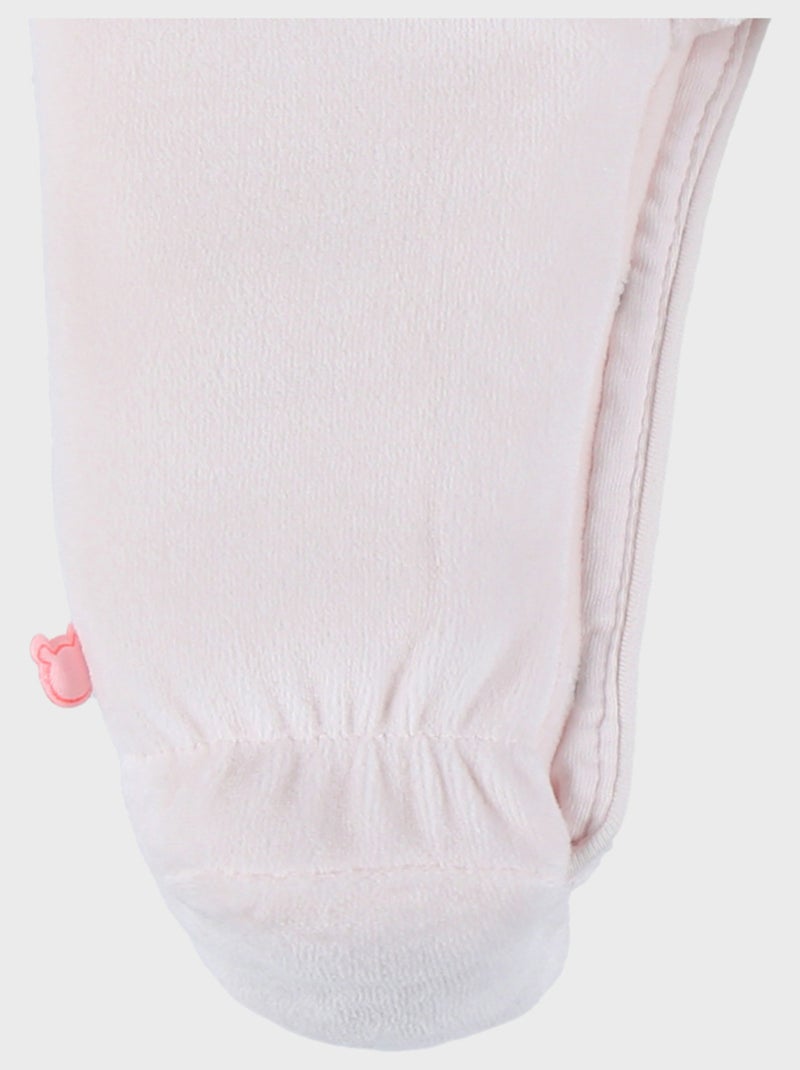 Pyjama dors-bien en velours Noukie's Rose - Kiabi