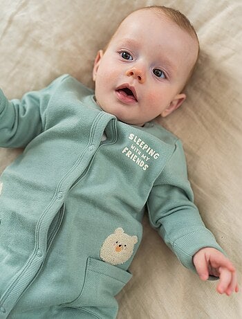 KIABI / Pyjama 1 mois - Bébé garçon 0-3 ans/Bodys / Pyjamas - Les petits  Crocod'îles