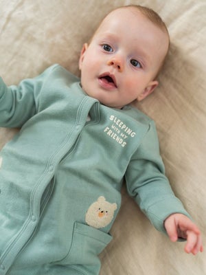 Dors-Bien Bébé Garçon En Polaire NEXT - Pyjama Chaud, Lavable Machine