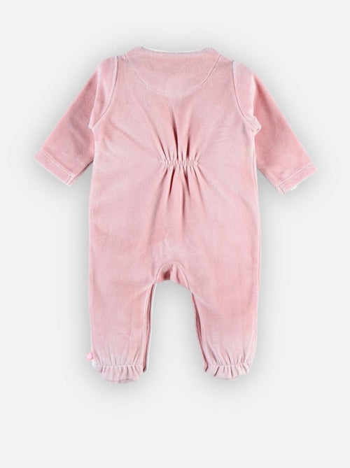 Pyjama dors-bien girafe en velours, Noukie's - Kiabi