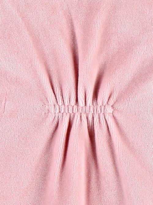 Pyjama dors-bien girafe en velours, Noukie's - Kiabi