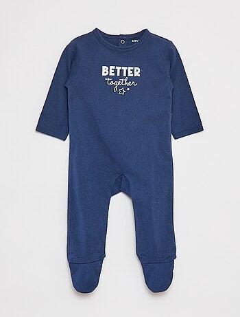 Pyjama dors bien léger avec pieds