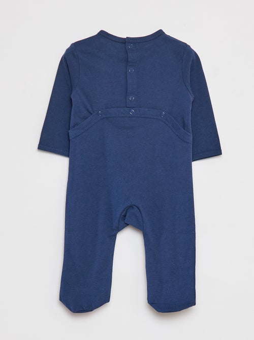 Pyjama dors bien léger avec pieds - Kiabi