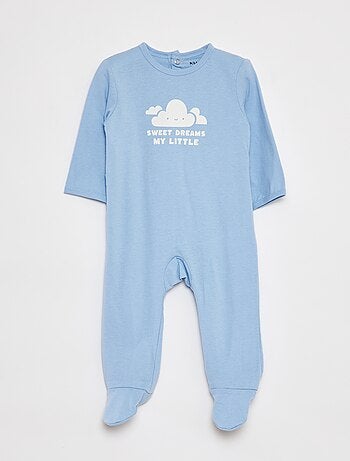 Pyjama dors bien léger avec pieds
