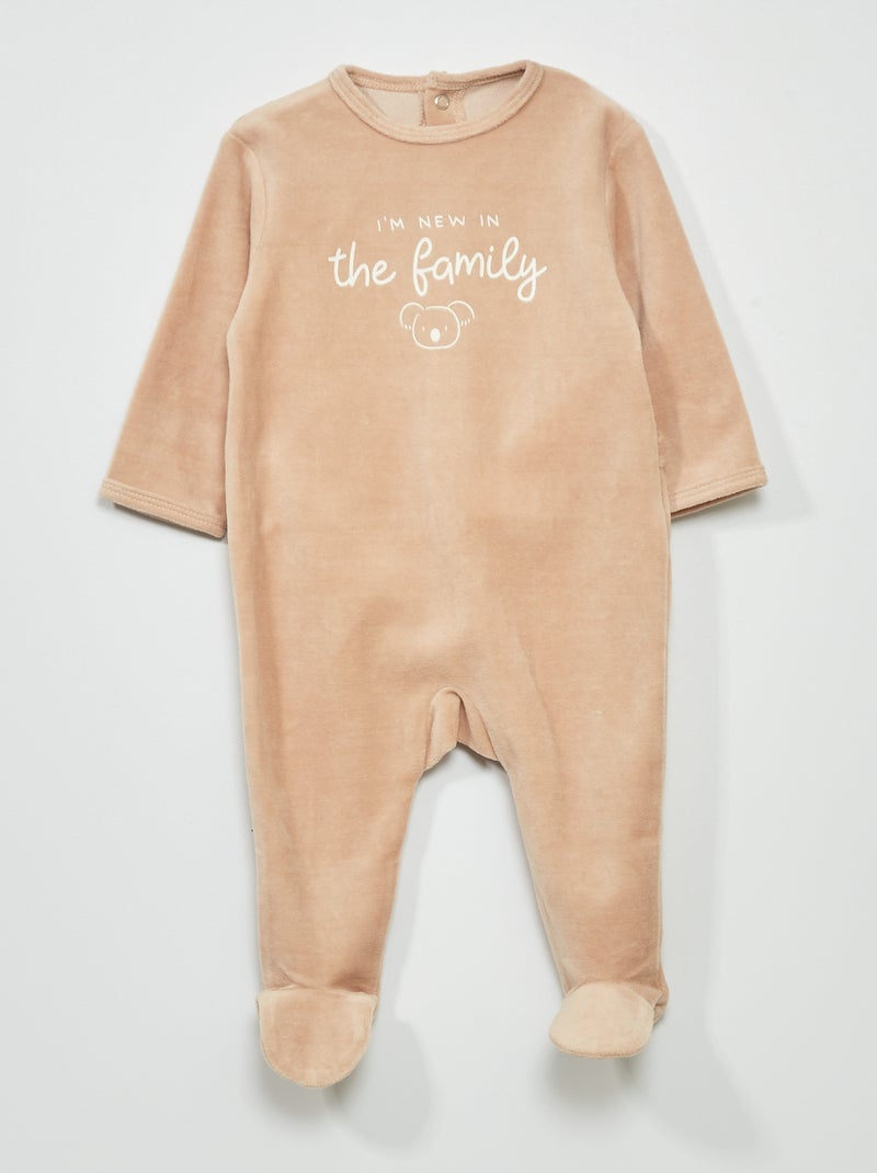 Pyjama dors-bien Marron - Kiabi