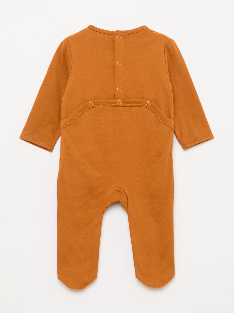 Pyjama dors bien Marron - Kiabi