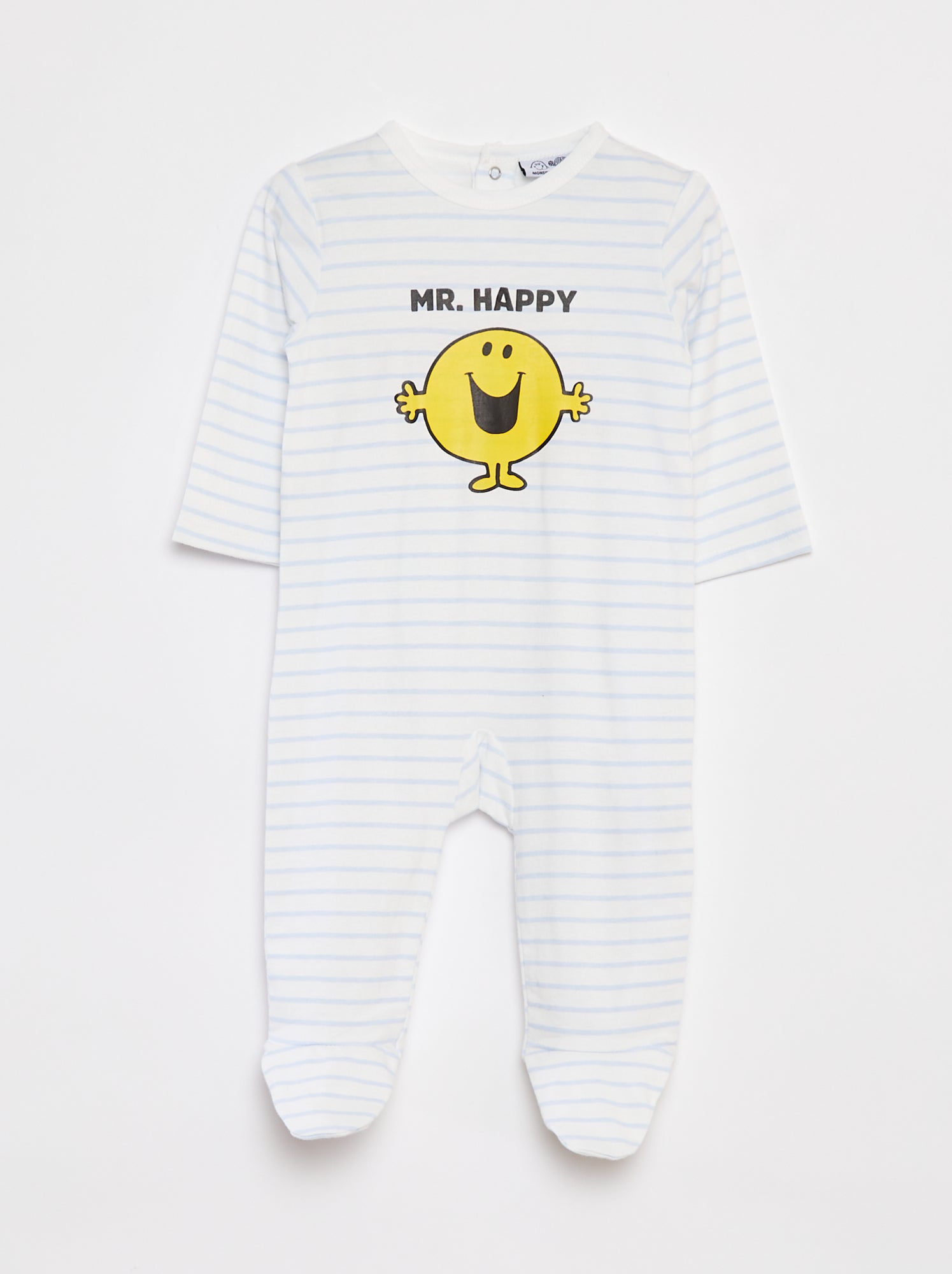 Pyjama dors bien 'Monsieur Madame' avec pieds