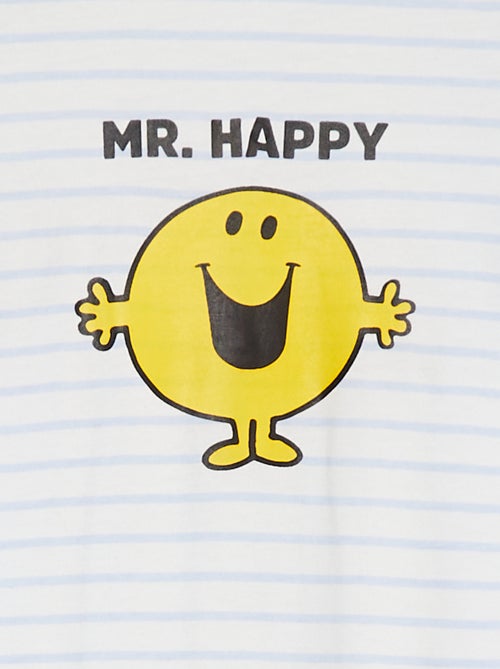 Pyjama dors bien 'Monsieur Madame' avec pieds - Kiabi