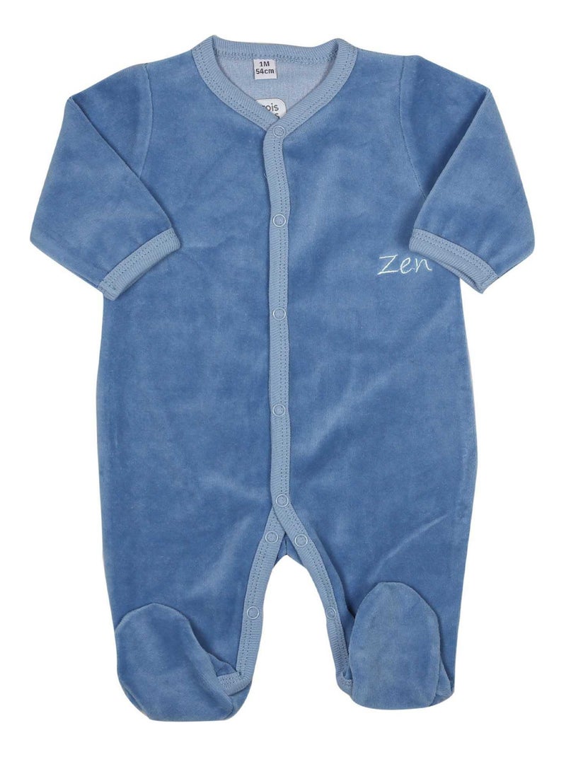 Pyjama dors bien naissance Bleu - Kiabi