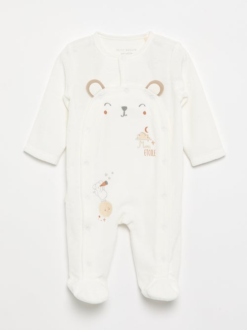 Pyjama dors bien 'Petit Béguin' avec animation - Kiabi Pyjama dors bien 'Petit Béguin' avec animation - Kiabi