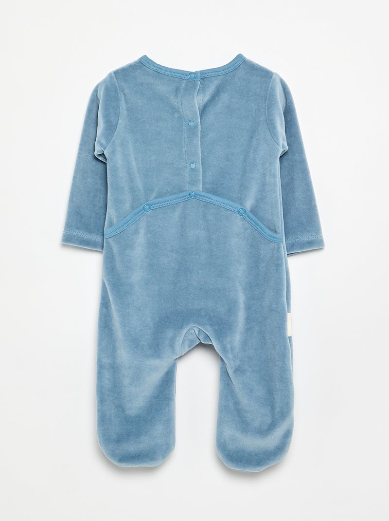 Pyjama dors bien 'Petit Béguin' Bleu - Kiabi