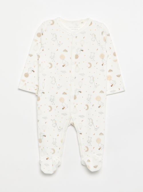 Pyjama dors bien 'Petit Béguin' en velours - Kiabi Pyjama dors bien 'Petit Béguin' en velours - Kiabi