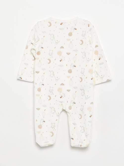 Pyjama dors bien 'Petit Béguin' en velours - Kiabi Pyjama dors bien 'Petit Béguin' en velours - Kiabi
