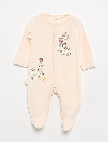 Pyjama dors bien 'Petit Béguin' en velours