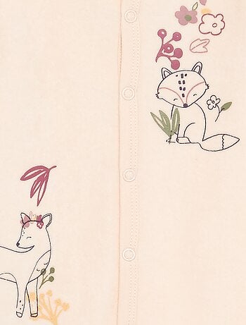 Pyjama dors bien 'Petit Béguin' en velours
