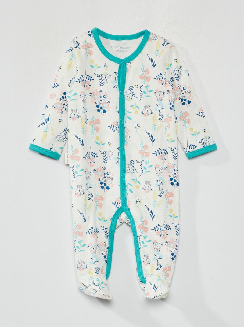 Pyjama dors-bien 'Petit Beguin' imprimé - Kiabi