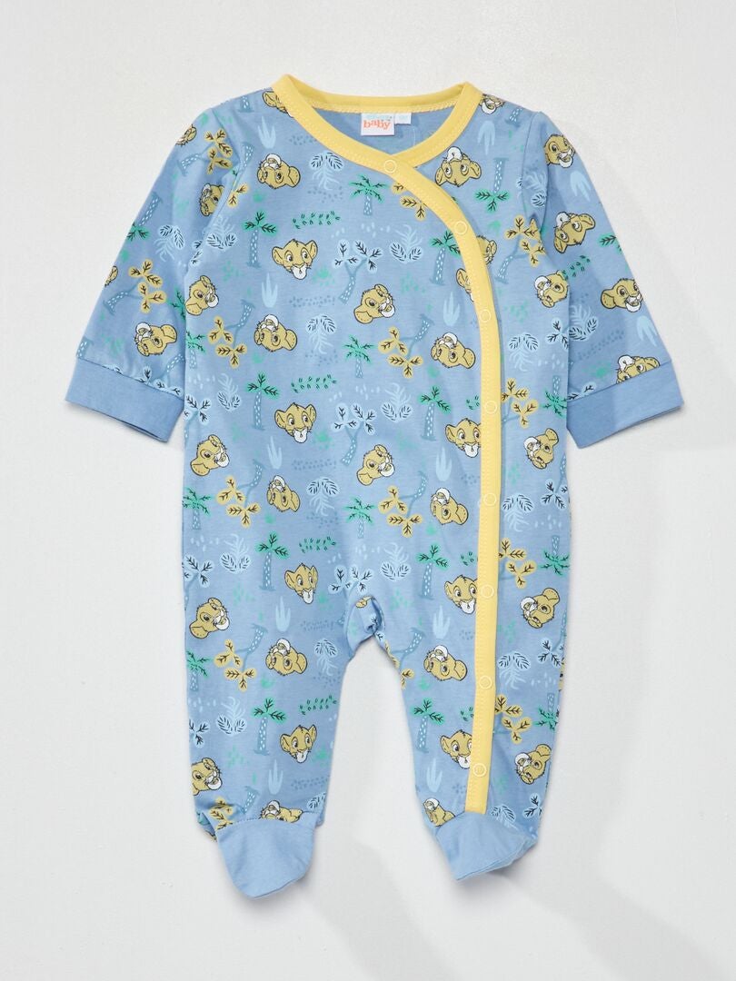 Pyjama dors-bien 'Simba' bleu - Kiabi
