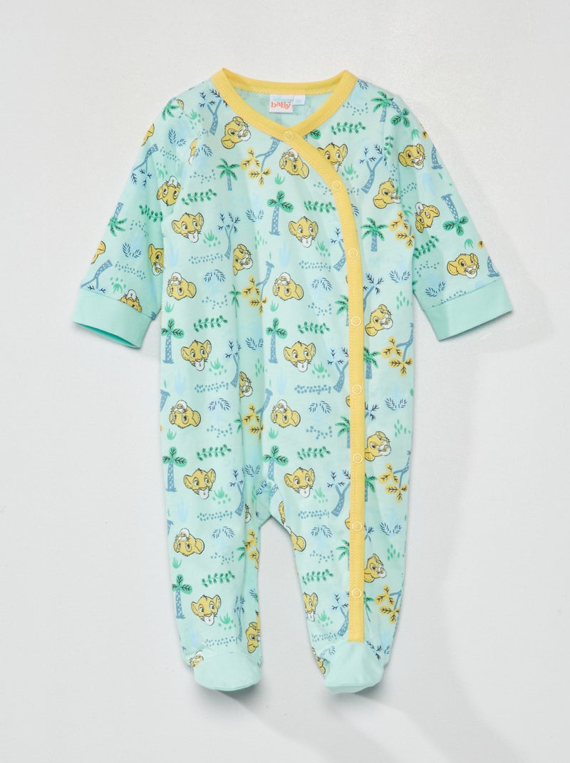 Pyjama dors-bien 'Simba' Bleu - Kiabi