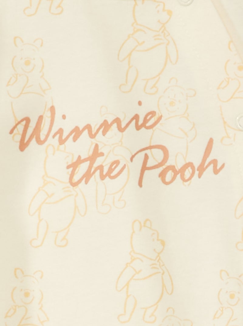 Pyjama dors-bien 'Winnie' Jaune - Kiabi