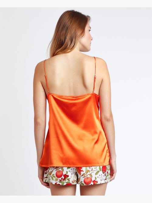Pyjama dos nu fruits de la passion pour femme ADMAS GARDEN - Kiabi Pyjama dos nu fruits de la passion pour femme ADMAS GARDEN - Kiabi