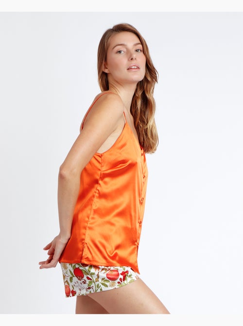 Pyjama dos nu fruits de la passion pour femme ADMAS GARDEN - Kiabi Pyjama dos nu fruits de la passion pour femme ADMAS GARDEN - Kiabi