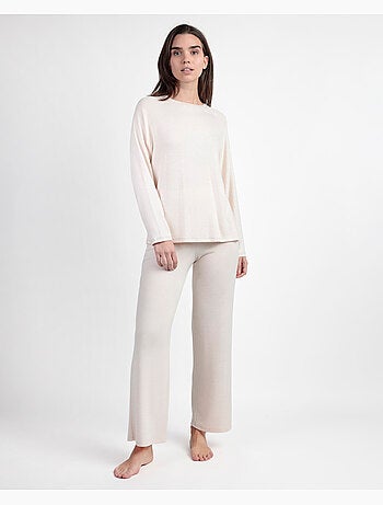 Pyjama doux à manches longues pour femme ADMAS HOME