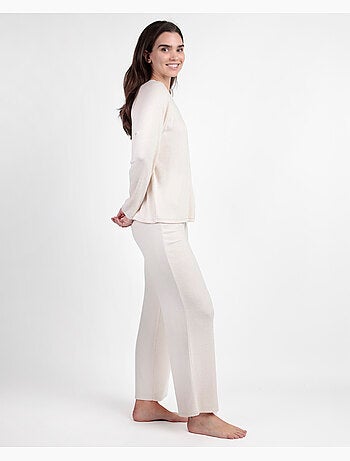 Pyjama doux à manches longues pour femme ADMAS HOME
