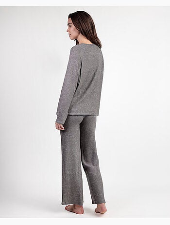 Pyjama doux à manches longues pour femme ADMAS HOME
