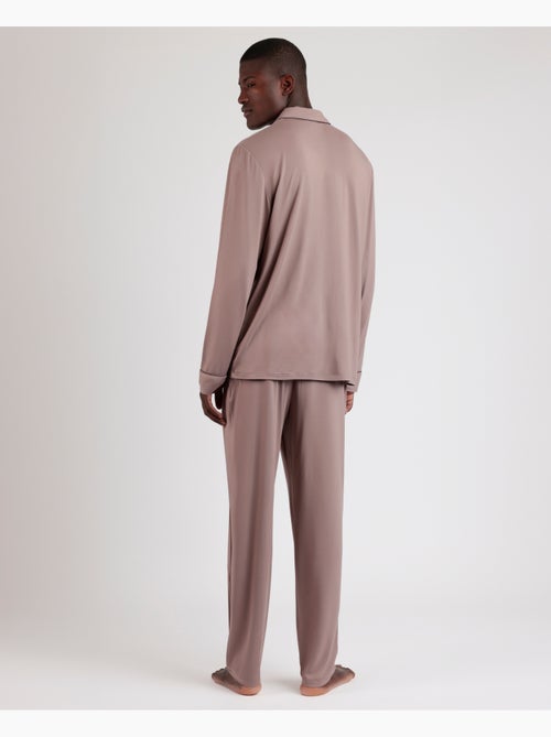 Pyjama doux à manches longues pour homme ADMAS CLASSIC - Kiabi Pyjama doux à manches longues pour homme ADMAS CLASSIC - Kiabi