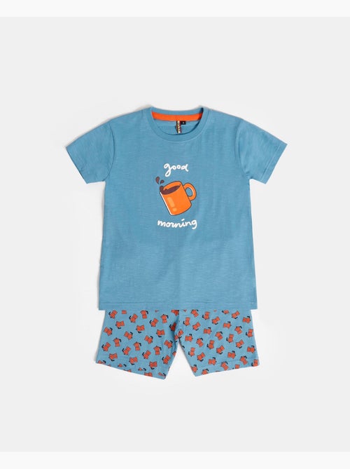 Pyjama du matin à manches courtes pour garçon DIVER - Kiabi Pyjama du matin à manches courtes pour garçon DIVER - Kiabi
